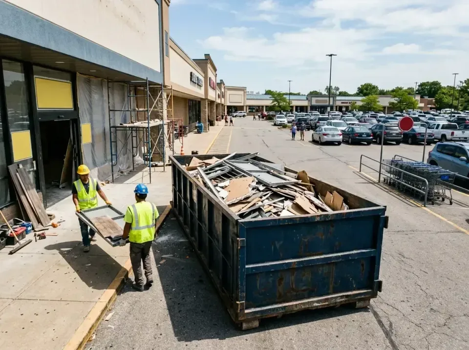 retail-store-renovation-debris-003 — frequently asked questions, Roll-off Dumpster Rentals in Harrison, AR